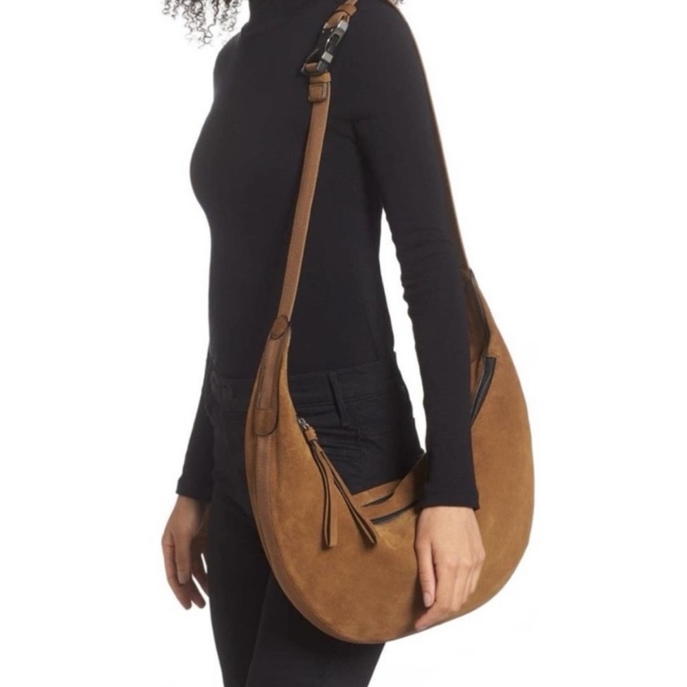 Rag & Bone Riser Large Hobo Golden Brown
Suede
